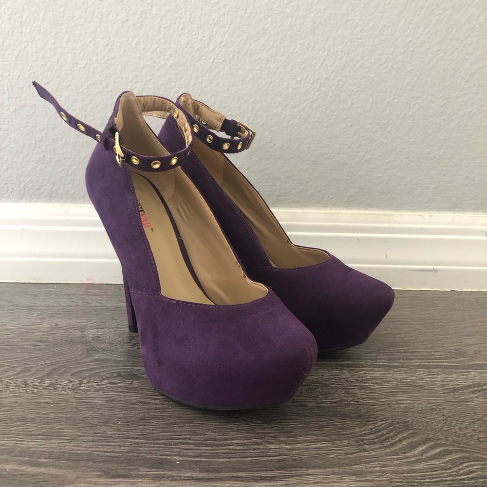 Purple heels